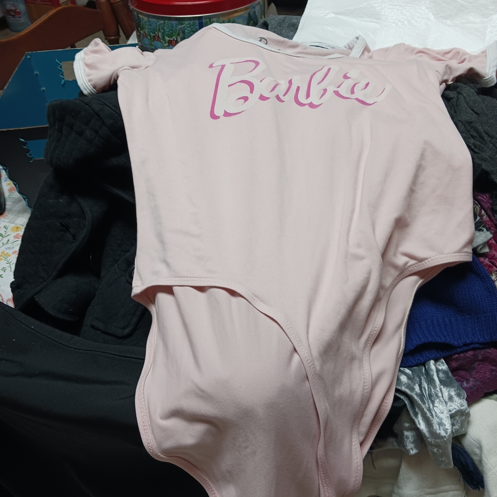 Barbie Light Pink Bodysuit for Women